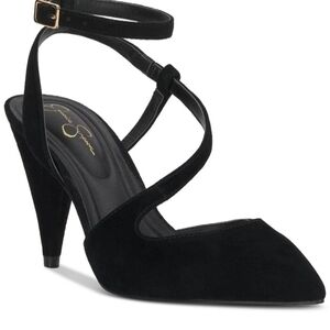 Jessica Simpson Women's Maggie Ankle Strap High Heel Pump